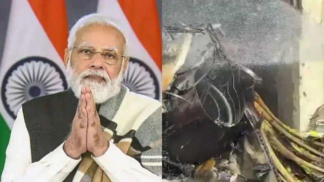 PM Modi Condoles Dhaka Air Crash Victims